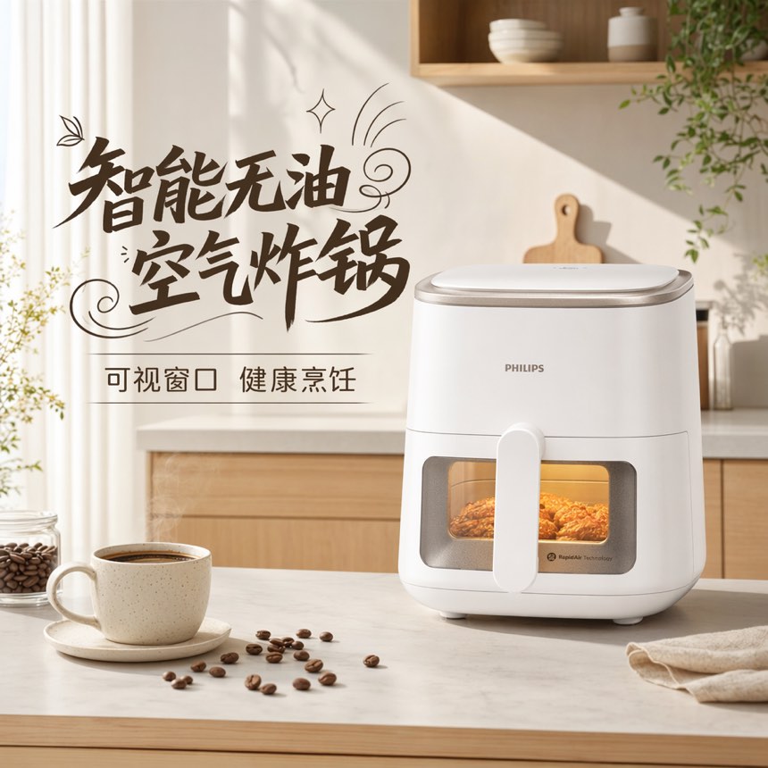 通用 · 产品类 · 智能无油空气炸锅 · GPT
