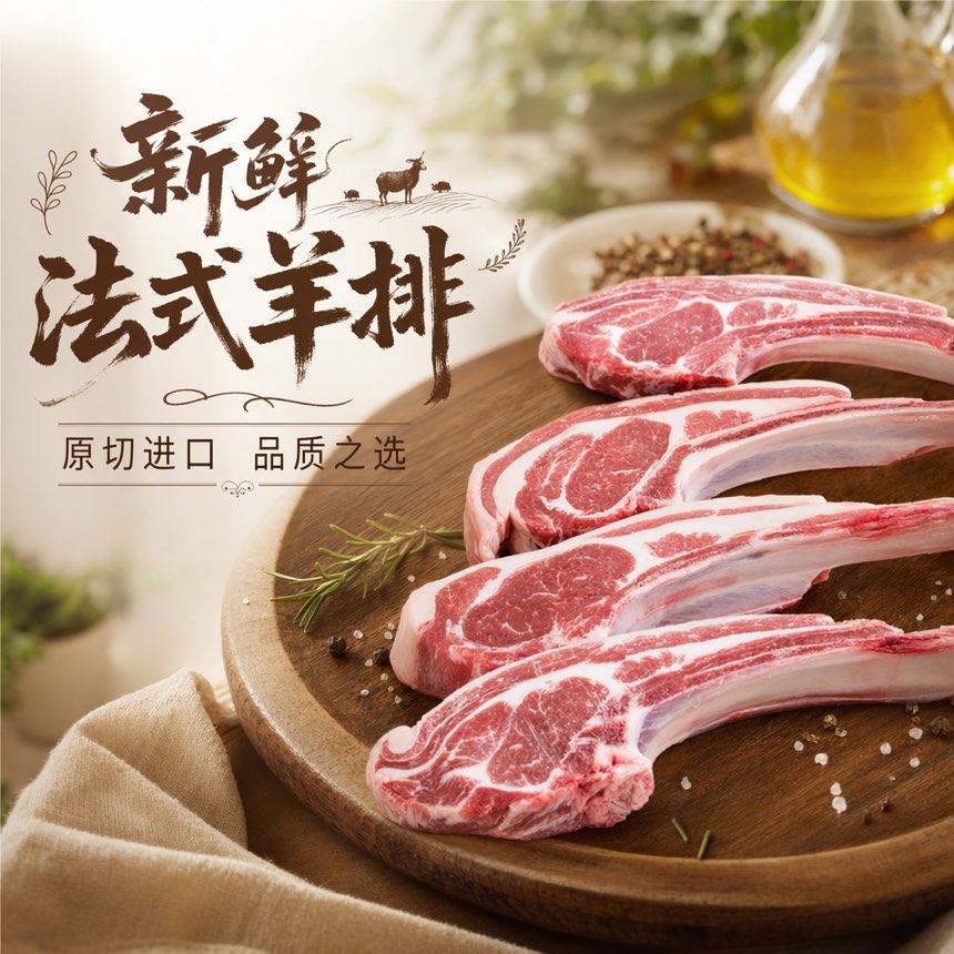 通用 · 产品类 · 新鲜法式羊排 · GPT
